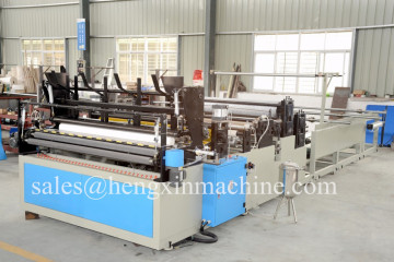 Rewinding and Perforating Toilet Paper Machine