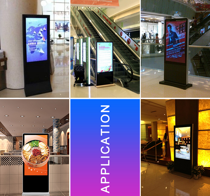 digital signage and displays touch screen