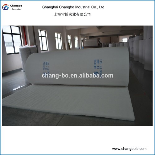 Non-woven Paint spray booth synthetic filter media manufacturer
