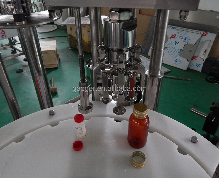 automatic filling and capping machine