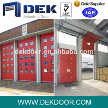 Used galvanized panel industrial sectional door