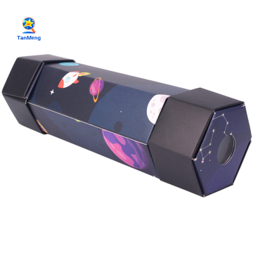 DIY Telescopic Telescope for Primary School Science Education: Optical Refraction STEM Toy for Science Experiments