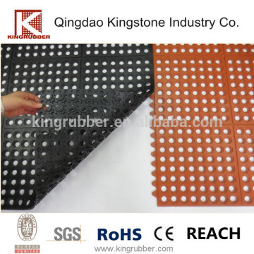 Trade Assurance interlocking rubber garage floor tile