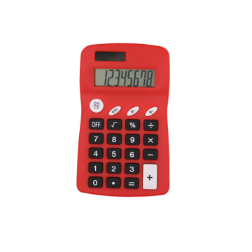8 Digit Green Color Pocket Promotional Calculator