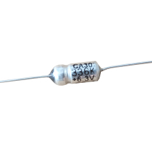 Tantalum Capacitor 75V 3.3uF Axial