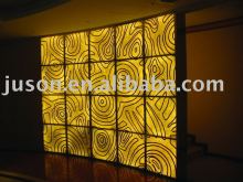 Resin tiles for construction