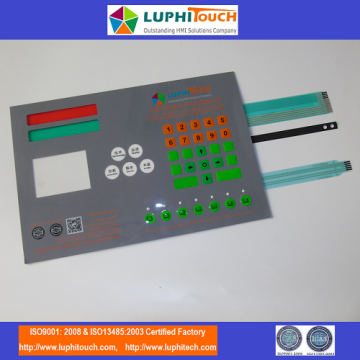 Glossy Surface ESD SHielding Tactile Membrane Switch
