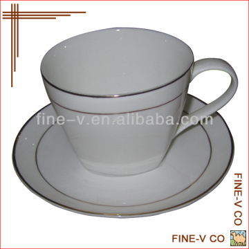 Porcelain cup and saucer wholesale