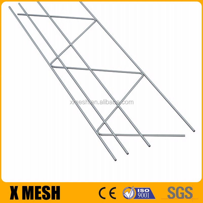 Hot Galvanized Steel Wire Truss Mesh reinforcement for masonry wall construction