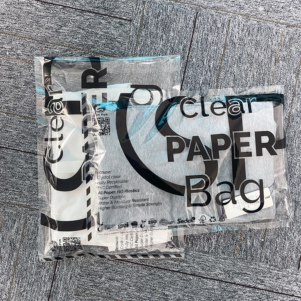 Целулозни хартиени кеси со ткаенина Cellulose paper bags with clouth