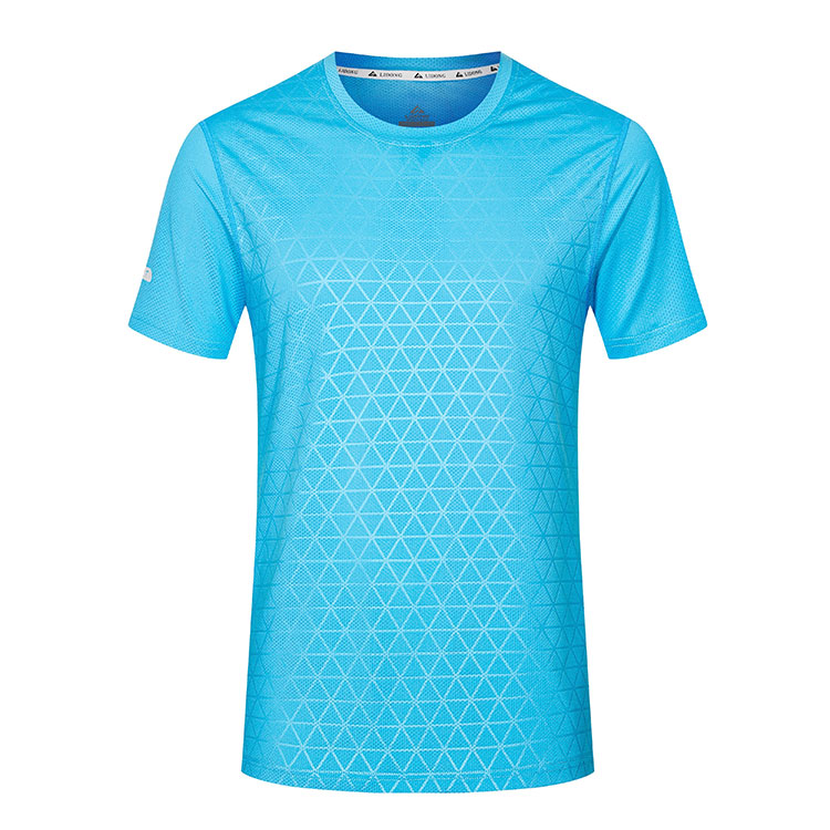 100% Polyester multi-color sports T-shirt