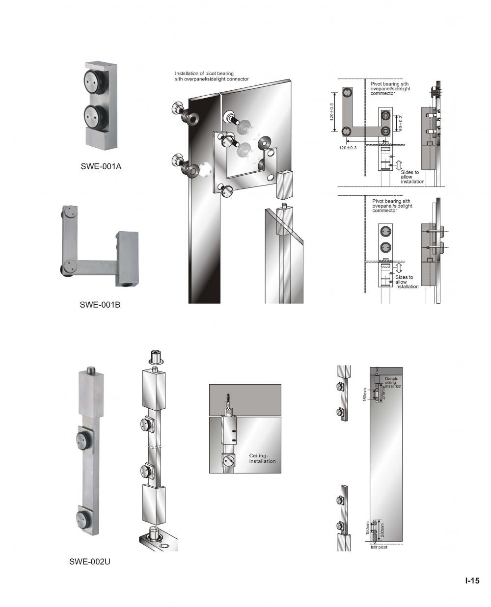 I 15swing Glass Door System