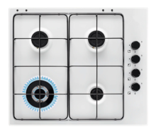 White Electrolux Hobs 60cm