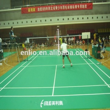 Enlio PVC Sports flooring BWF ITTF approved
