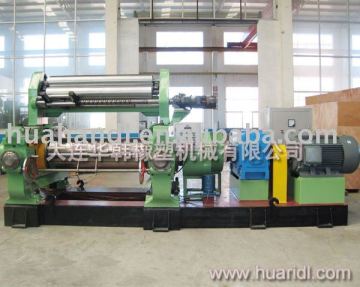 Rubber sheeting mill