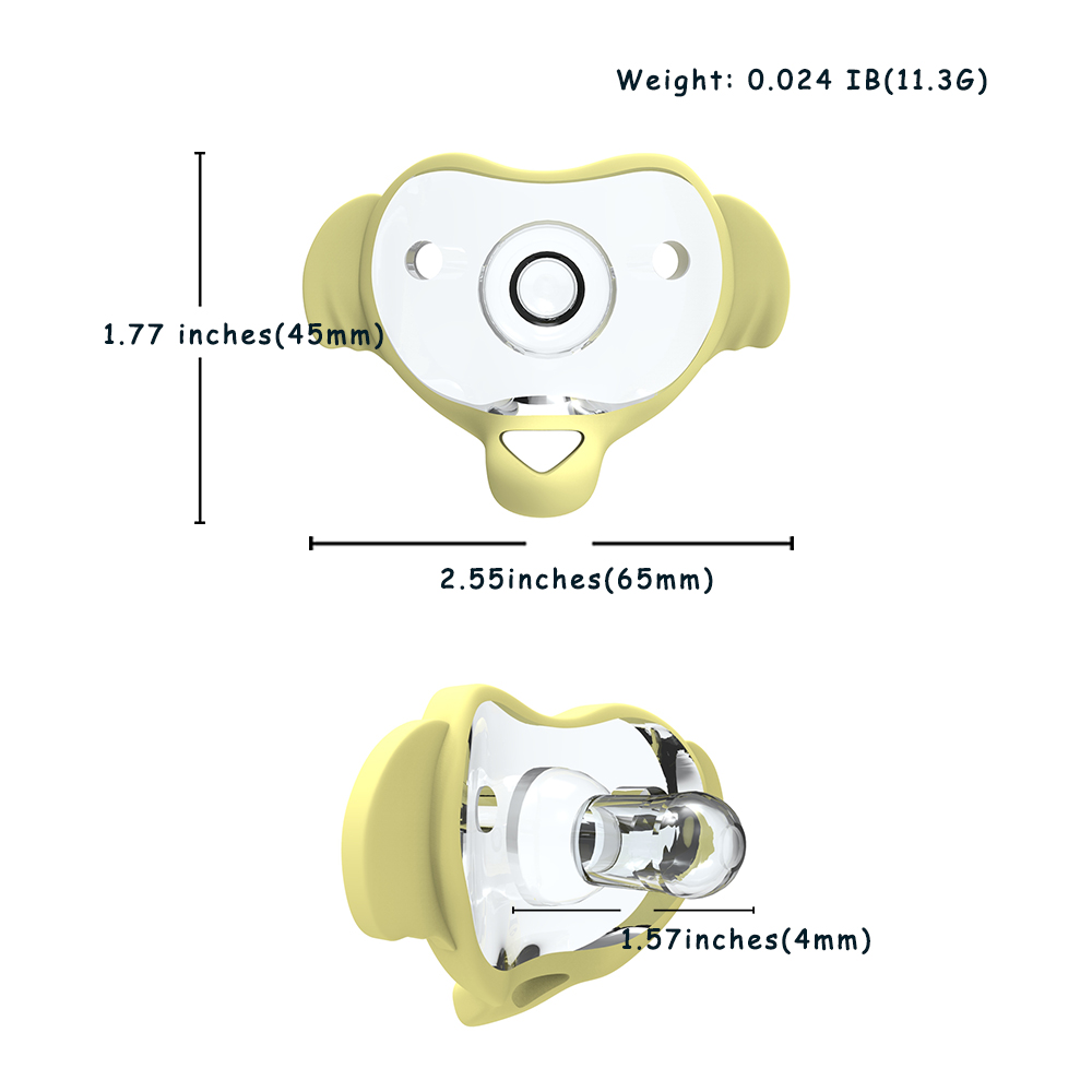 New Arrival Elephant Shape BPA Free Silicone Dummies Baby Pacifier