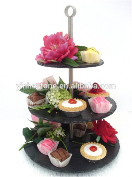 2016 slate cake plate wedding cake stand 3 tiered slate cake stands