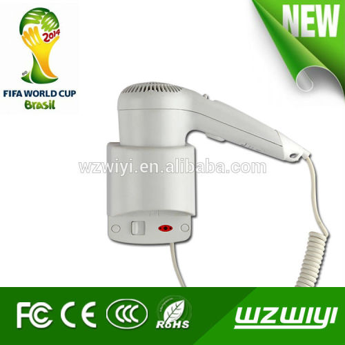 H-709 / 1200W Two Speed Wall Mounted Hair Dryer wzwiyi hotel hair dryer