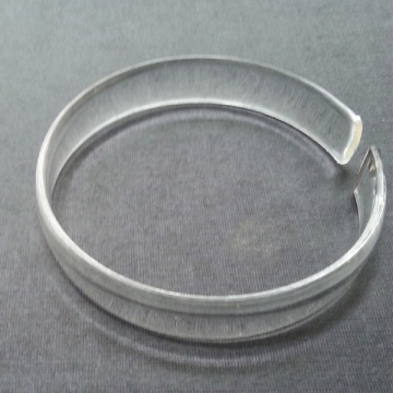 Women Acrylic Jewelry Cuff Clear Cheap Plastic Bangles