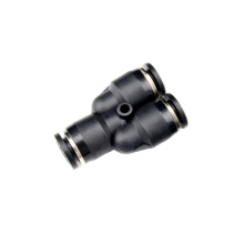 PY Series Union Elbow Pneumatic Fitting - Quick Connect Plastic Y-Type Tee