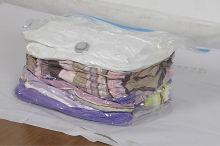 cube quilt vacuum compressed bags