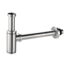Custom Made 1 1/4\" 304SS Siphon Bottle Trap for Modern Basins