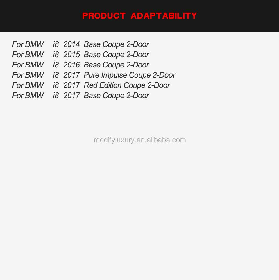 Carbon Fiber Car Side Skirts for BMW I8 2014-2018