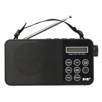 Pocket Radio DAB+FM Kids Alarm Clock Radio WIthink Usb Digital Audio player Radio