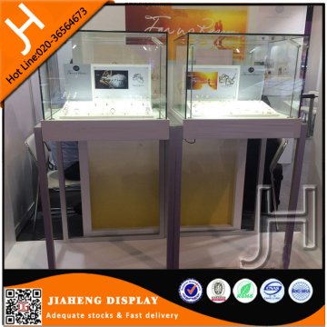 High quality MDF wholesale used glass tower display case