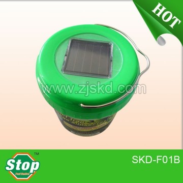 solar panel flying insect catcher