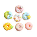 Süße Donut Slime Charms Perlen Kekse Schöne süße Donut Flatback Harz Cabochons Knöpfe für Handwerk Scrapbooking DIY