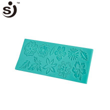China Factory Silicon Forms Various Flowers Silicon Cake Mould 3d Silicon Rubber Mold