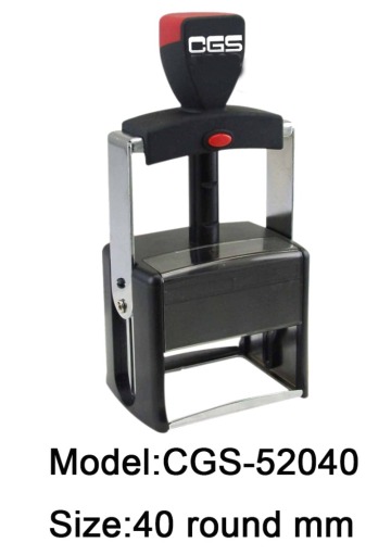 CGS stamp manufacturer heavy duty stamp 52040 ,size round 40mm,office stamp,wholesale stamp