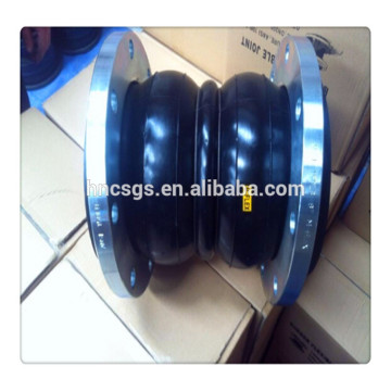 twin sphere rubber bellows joints