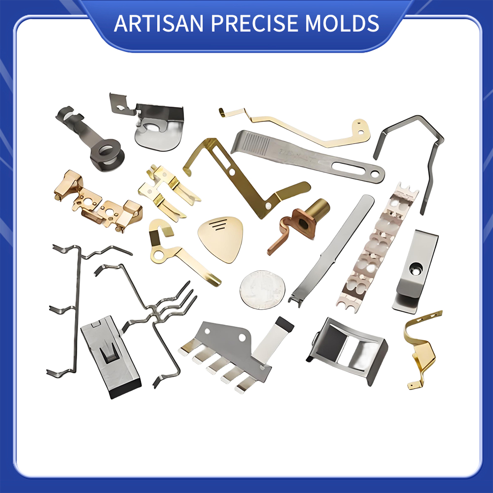 Stamping parts processing shrapnel stamping parts