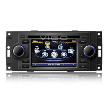 Car Multimedia Stereo Headunit Autoradio, Car Stereo Sat Nav For Chrysler / Jeep / Dodge Vch3206