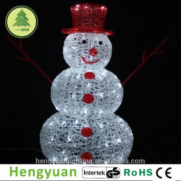 Acrylic Snowman Christmas Light
