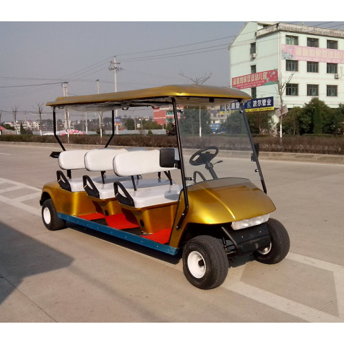 6 seat electric golf sightseeing carts for Scenic