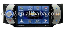 4.3" one din car dvd player with touch screen/RDS/bluetooth/USB/FM