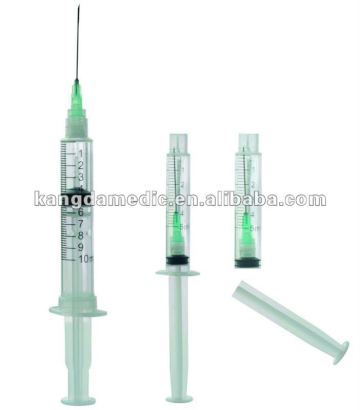 retractable safety syringes