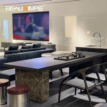 Solid Wood Dining Table And Chair Set