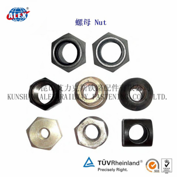 China factory Railroad Nylon Nuts Railway Rail Fasteners, Railway accessory supplier Railroad Nylon Nuts