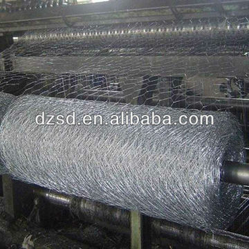 2mm galvanized hexagonal wire mesh