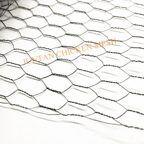 Pagar Kawat Coop Chicken Galvanized Hexagonal Wire Mesh