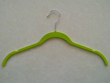 Green Velvet Shirt Hanger with Indent
