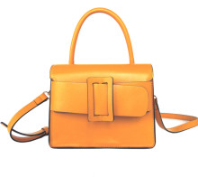 Belt buckle decoration double-sided open Shoulder bag