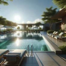 Popular Solid Teak Wood Side Table for Outdoor Garden and Patio