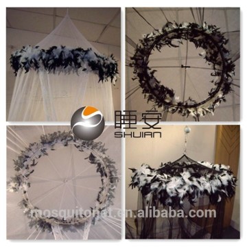 SHUIBAO Plume Decorative Bed Nets