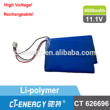 4000mAh Rechargeable Lipo Battery 11.1V CT626696