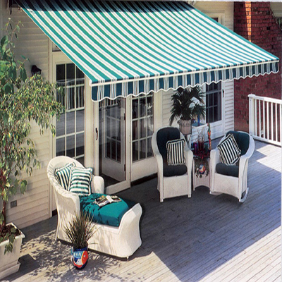 Durable Electric Polyester Retractable Aluminum Awnings